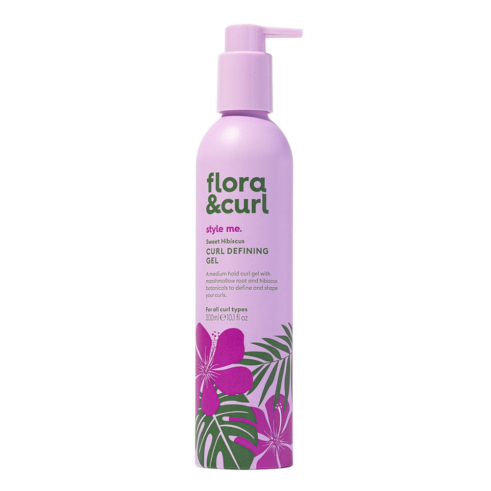 FLORA &amp; CURL Sweet Hibiscus Curl Defining Gel (10.1oz)