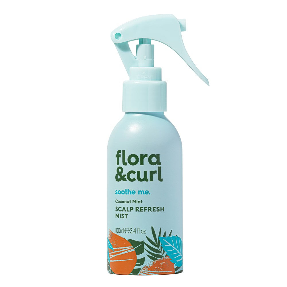 FLORA &amp; CURL Coconut Mint Scalp Refresh Mist (3.4oz)