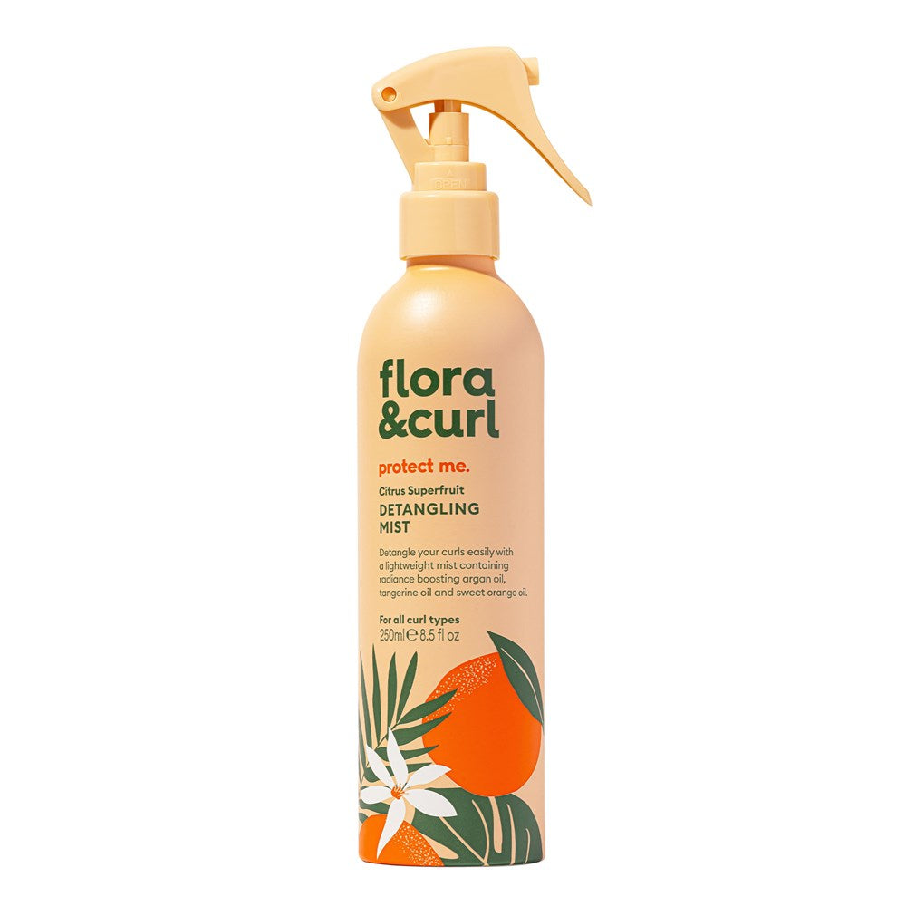 FLORA &amp; CURL Citrus Superfruit Detangling Mist (8.5oz)