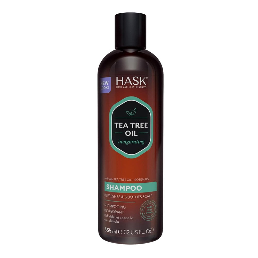 HASK Tea Tree Oil &amp; Rosemary Invigorating Shampoo (12oz)