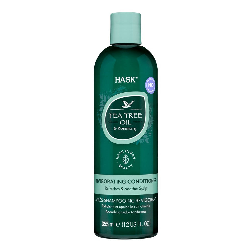HASK Tea Tree Oil &amp; Rosemary Invigorating Conditioner (12oz)