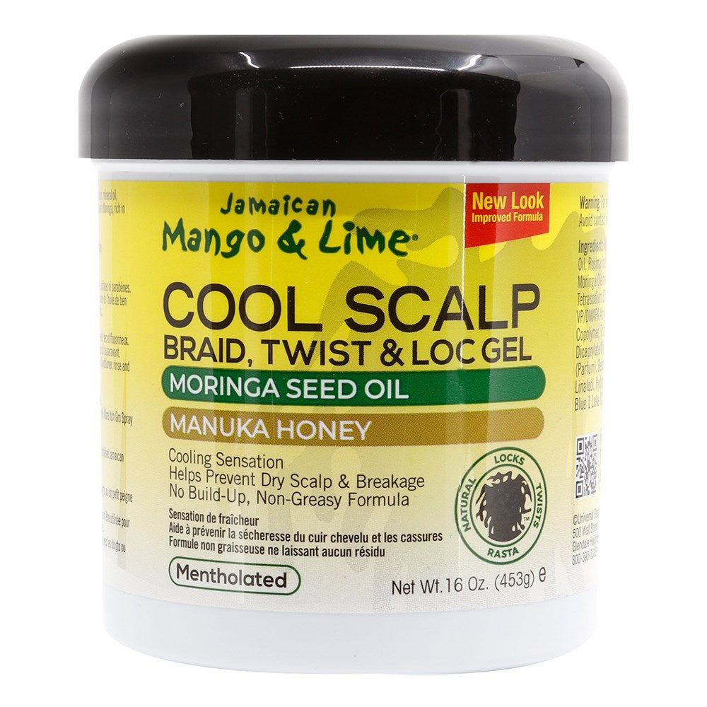 JAMAICAN MANGO &amp; LIME Cool Scalp Braid Twist &amp; Lock Gel (16oz)