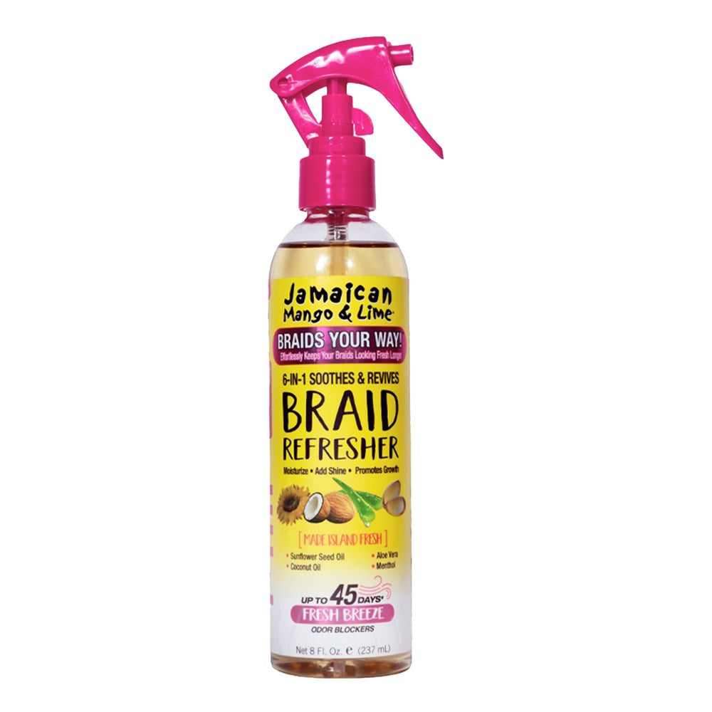 JAMAICAN MANGO &amp; LIME Braids Your Way Braid Soothes &amp; Calms Braid Relief (8oz)