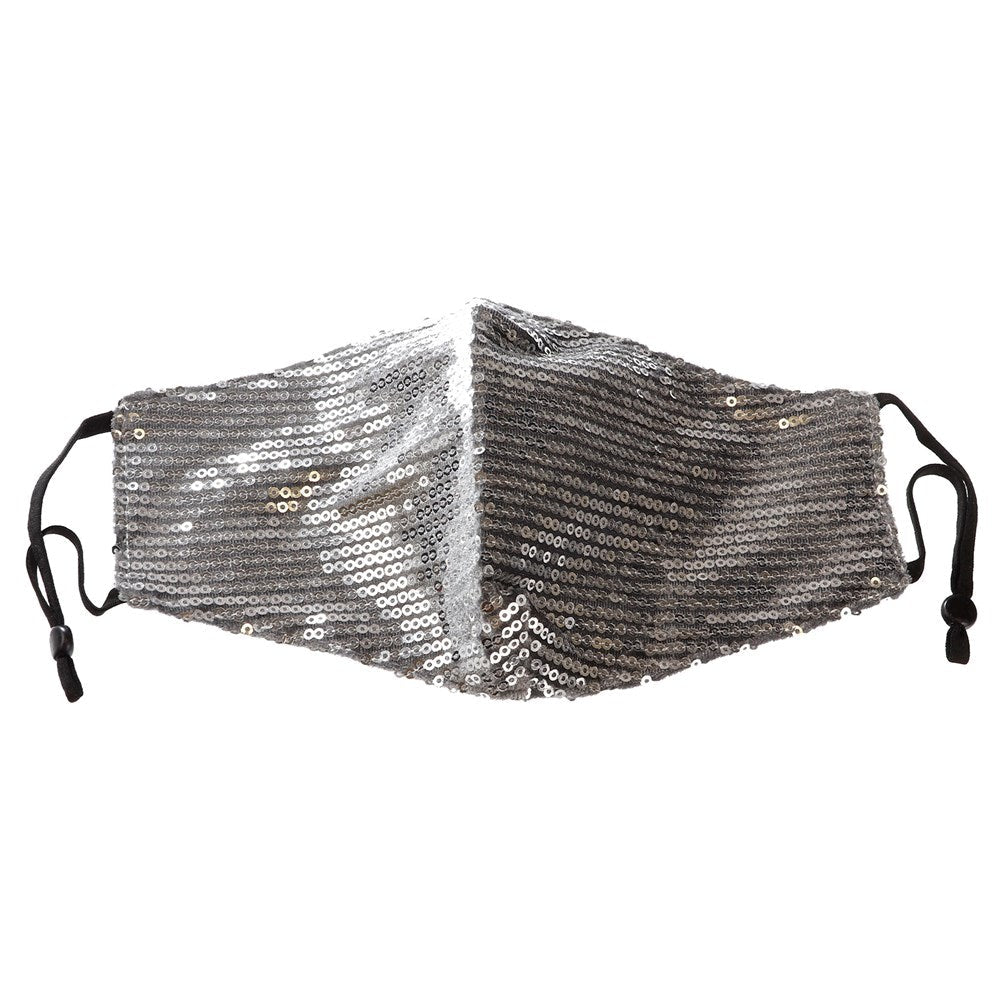 KIM &amp; C Sequin Earloop Face Mask