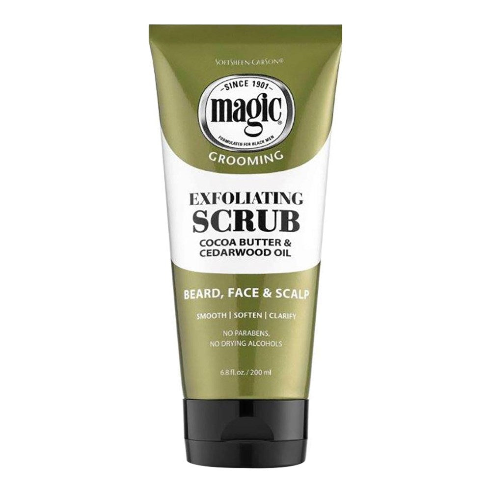 MAGIC Grooming Exfoliating Scrub Cocoa Butter &amp; Cedarwood Oil (6.8oz)