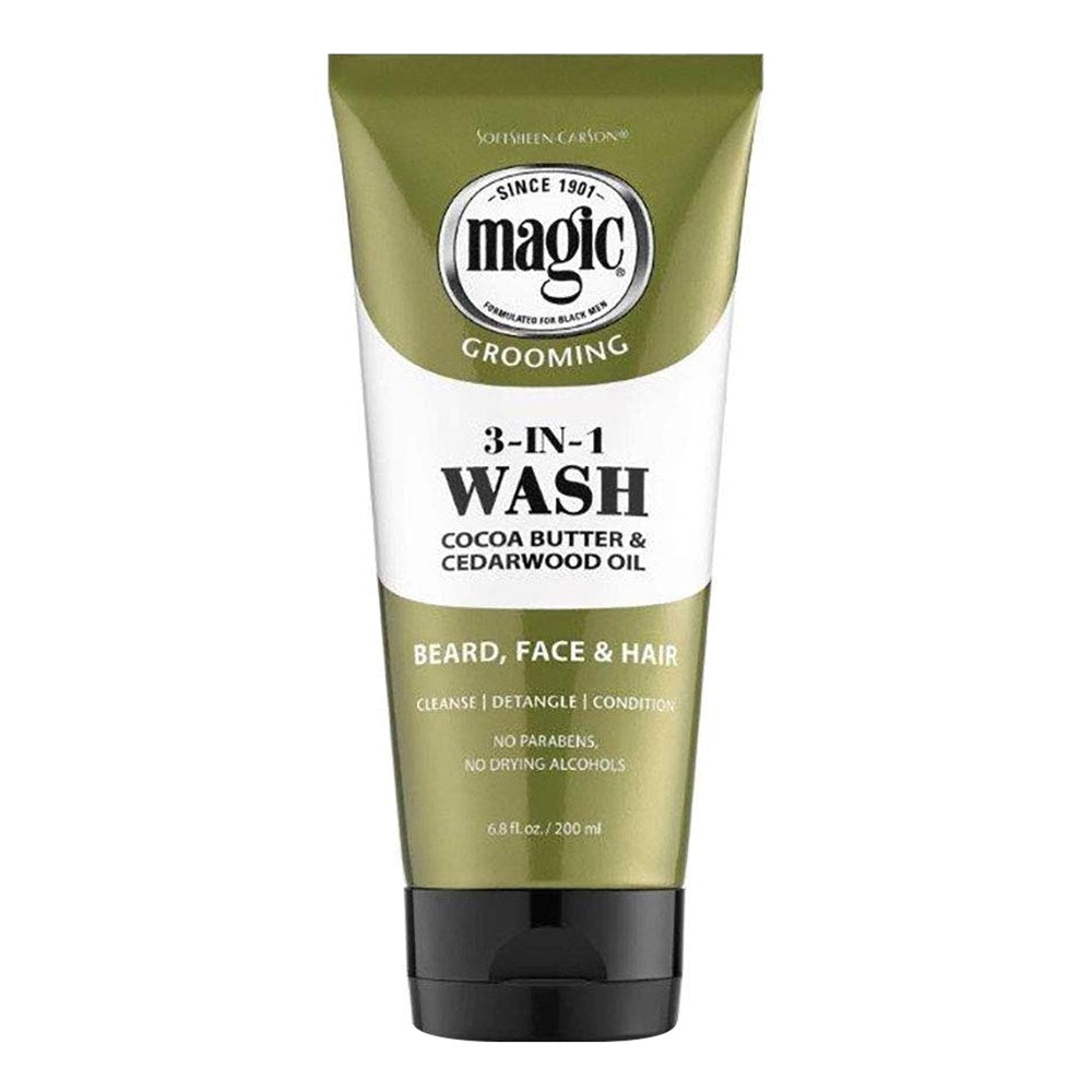 MAGIC Grooming 3-In-1 Wash Cocoa Butter &amp; Cedarwood Oil (6.8oz)