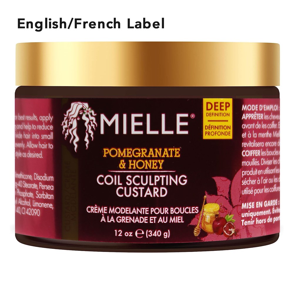 MIELLE Pomegranate &amp; Honey Coil Sculpting Custard (12oz)