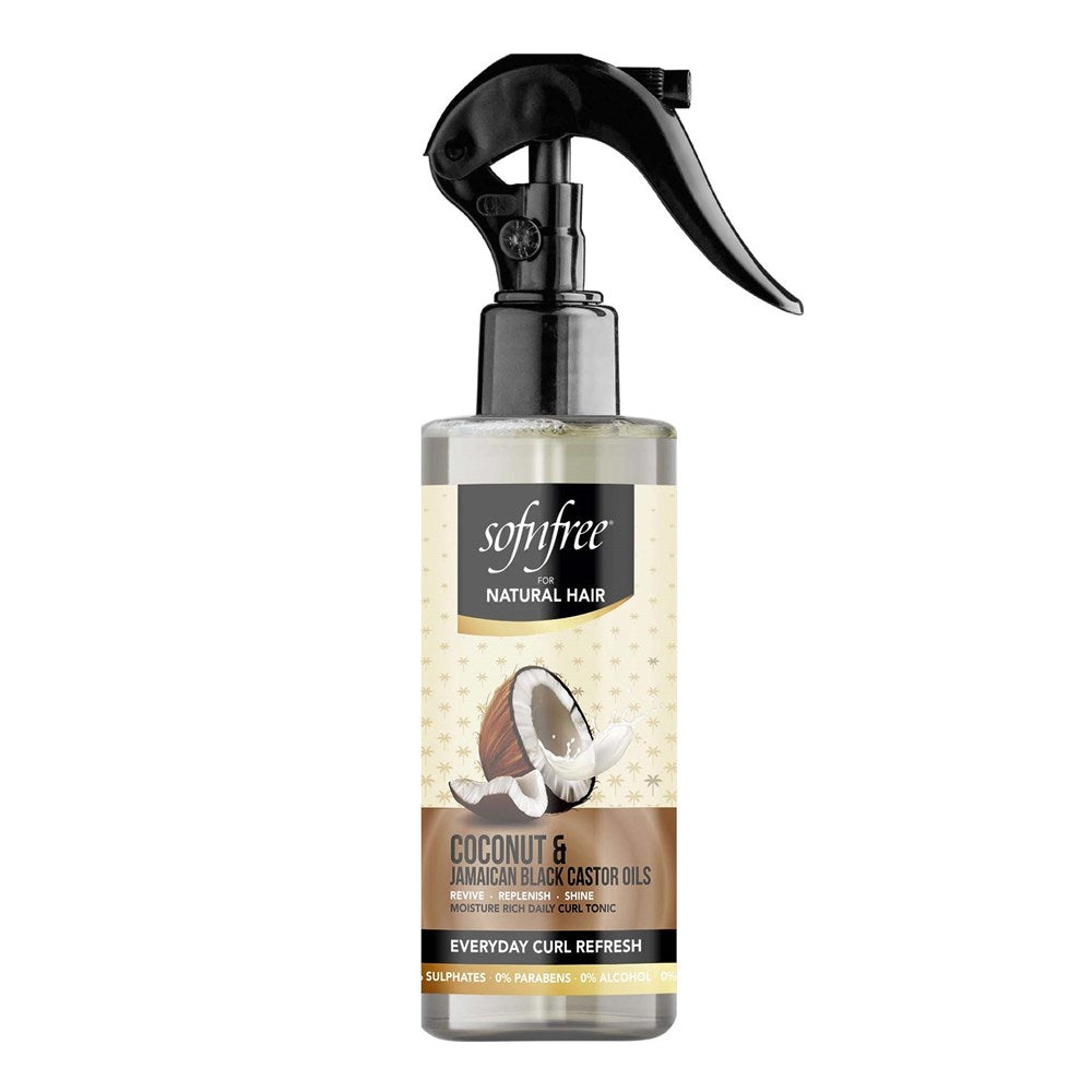 SOFN'FREE Coconut &amp; Jamaican Black Castor Oils Everyday Curl Refresh (8oz)