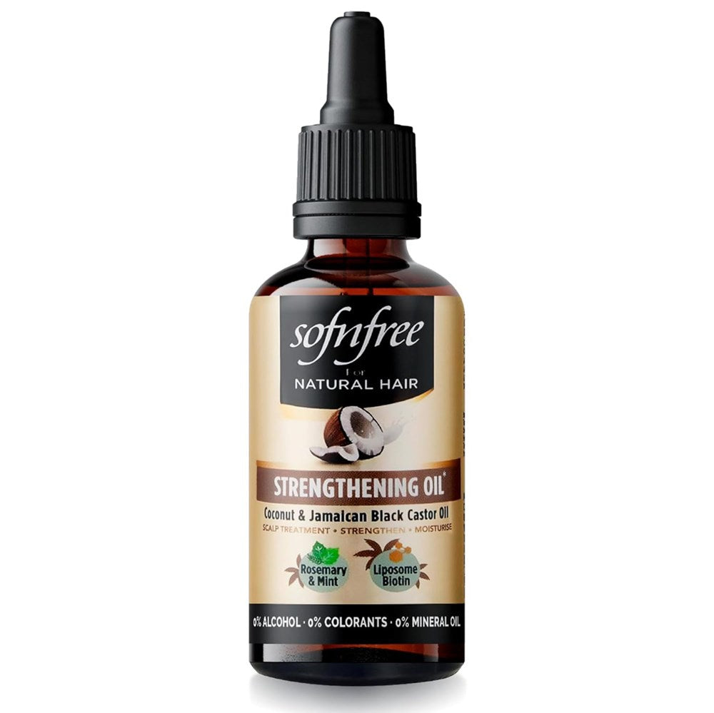 SOFN'FREE Coconut &amp; Jamaican Black Castor Oils Strengthening Oil (2oz)