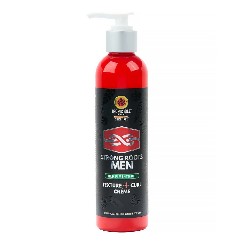 TROPIC ISLE LIVING Strong Roots Men Texture &amp; Curl Creme (8oz)