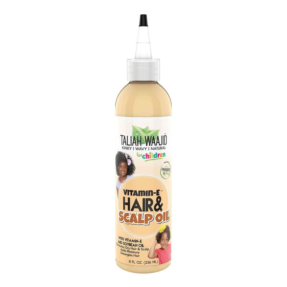 TALIAH WAAJID Children Kinky Wavy Natural Vitamin-E Hair &amp; Scalp Oil (8oz)