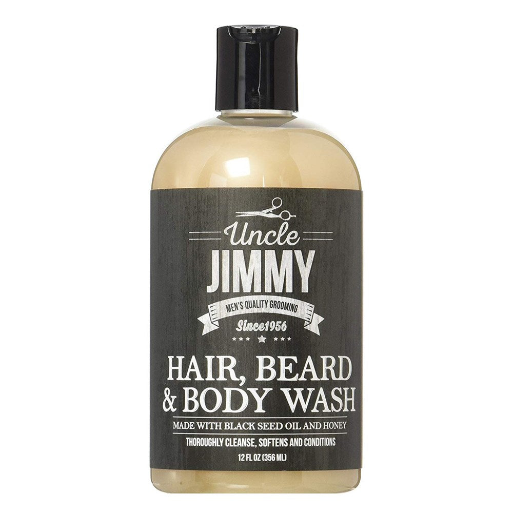 UNCLE JIMMY Hair, Beard &amp; Body Wash (12oz)