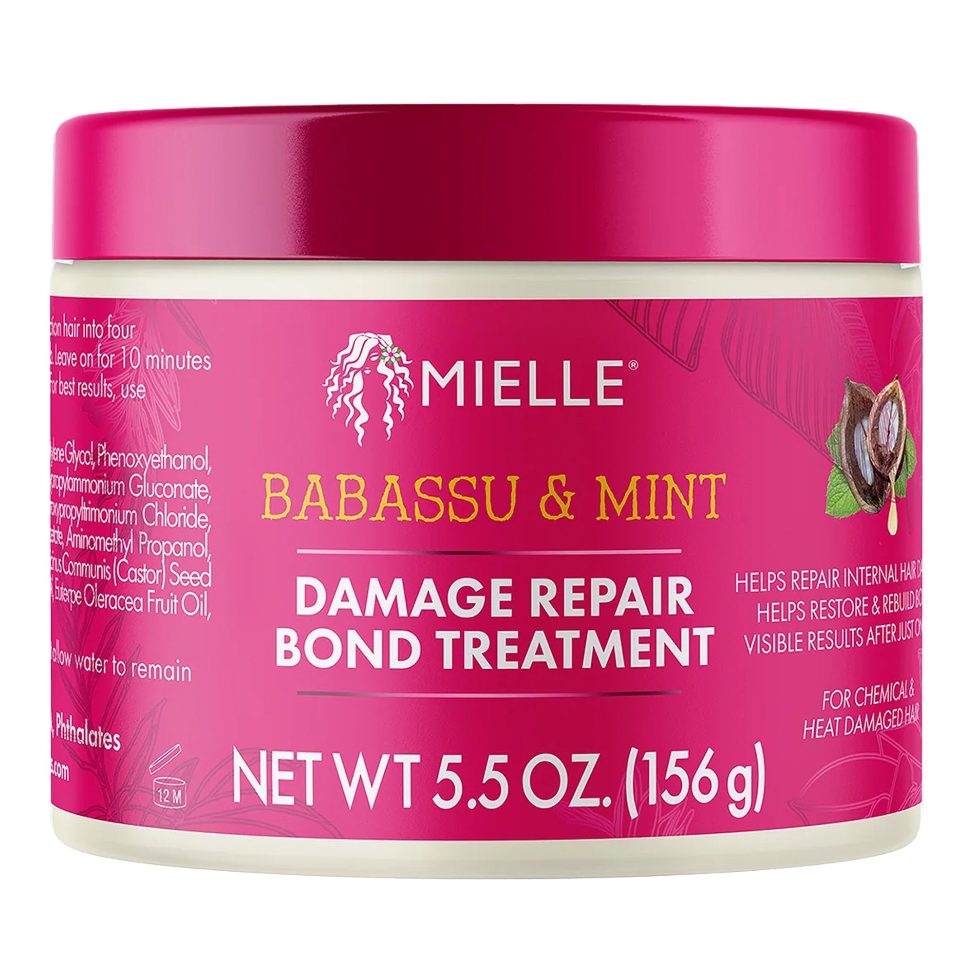 MIELLE Babassu &amp; Mint Damage Repair Bond Treatment (5.5oz)