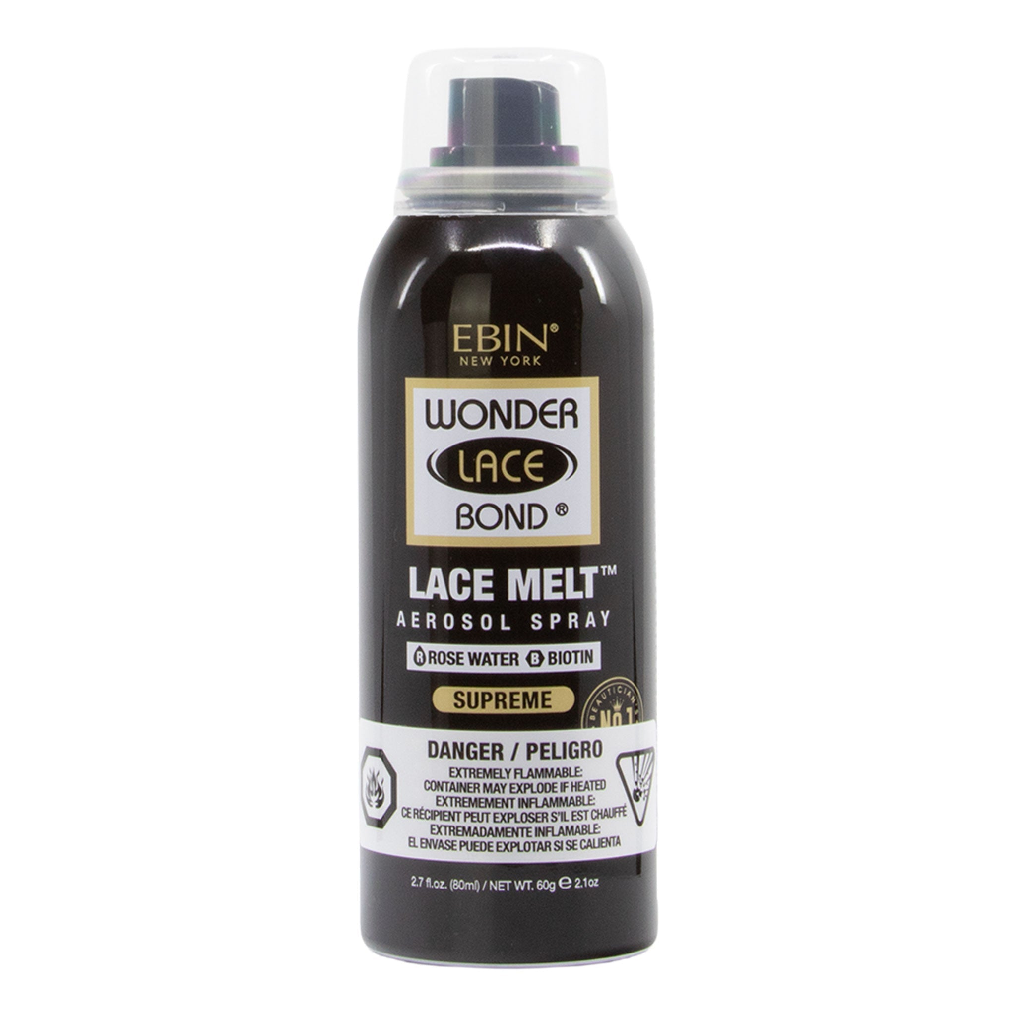 EBIN Wonder Lace Bond Lace Melt Spray [Rose Water &amp; Biotin] - 2.7oz