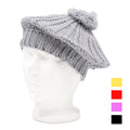 KIM &amp; C Winter Ball Decorated Flat Hat (12pcs)