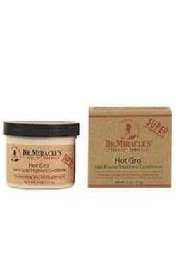 DR MIRACLES Hot Gro Hair &amp; Scalp Treatment (4oz)