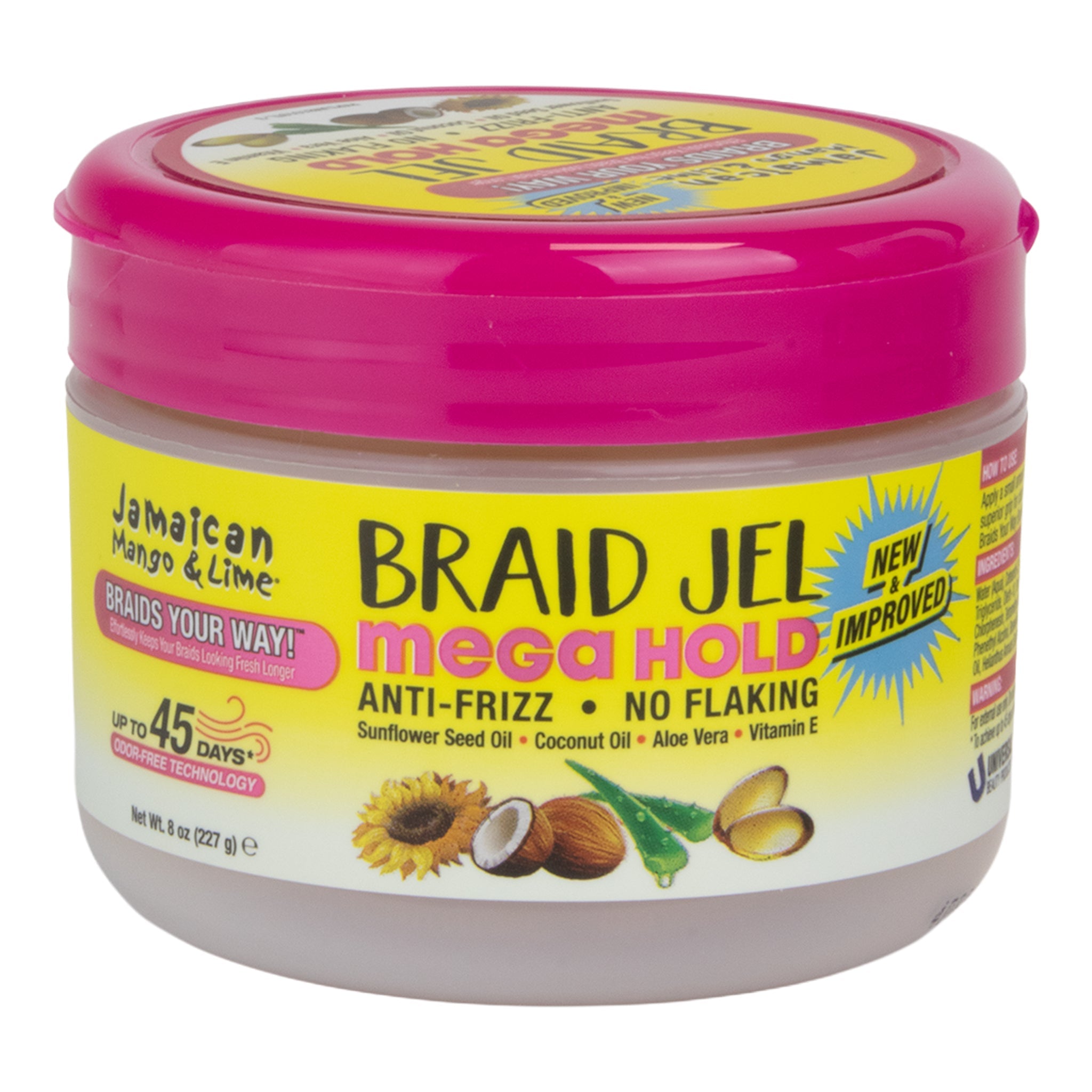 JAMAICAN MANGO &amp; LIME Braids Your Way Braid Jel (8oz)