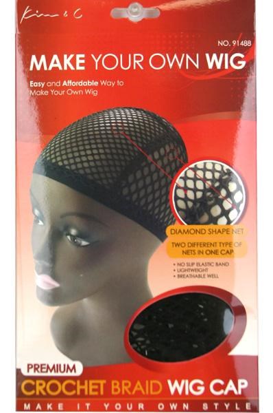 KIM &amp; C Premium Crochet Wig Cap