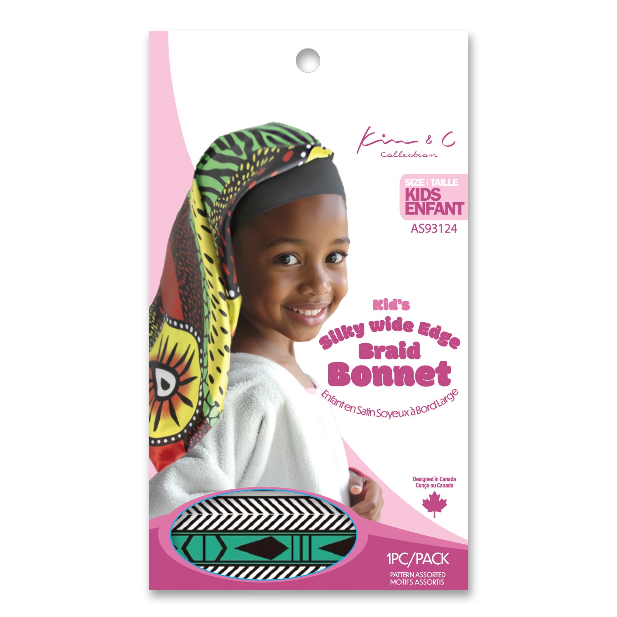 KIM &amp; C Kids Braid Silky Bonnet