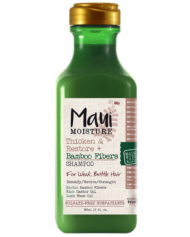 MAUI MOISTURE Thicken &amp; Restore Bamboo Fibers Shampoo