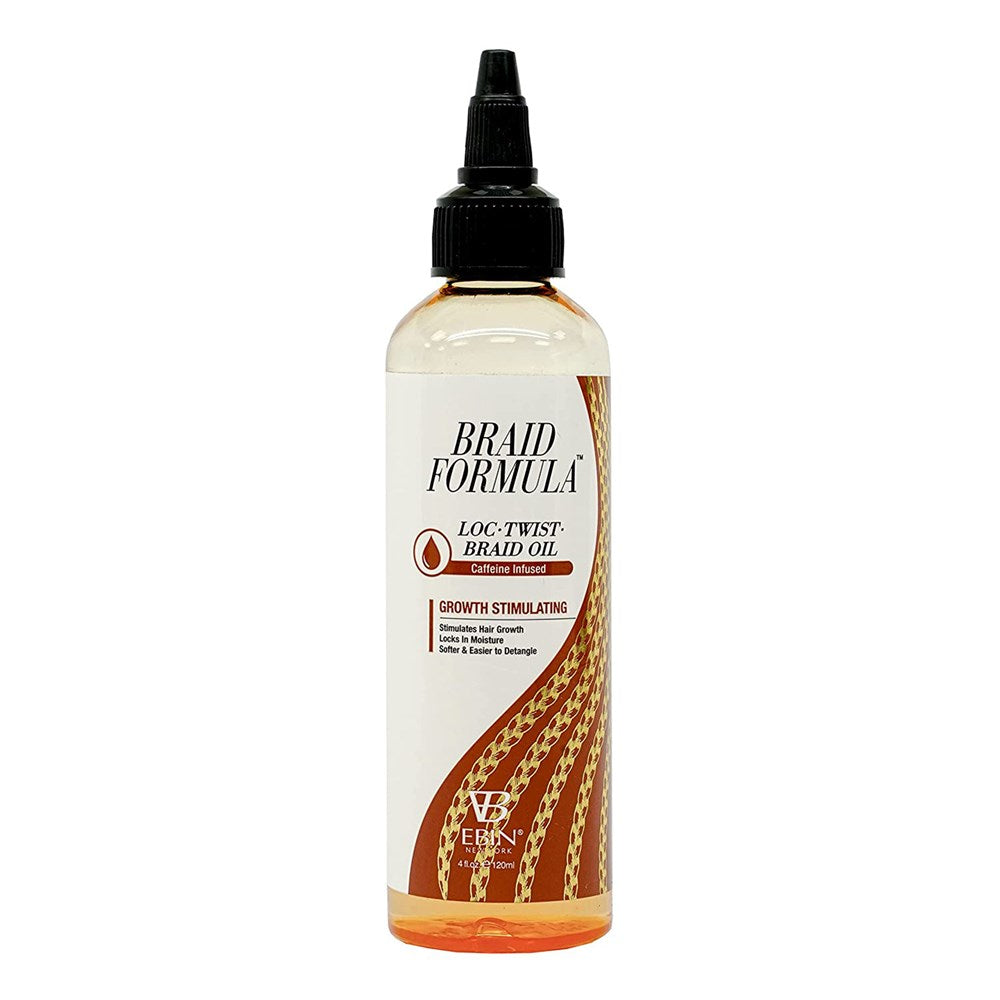 EBIN Braid Formula Loc, Twist, Braid Oil (4oz) - Growth Stimulating