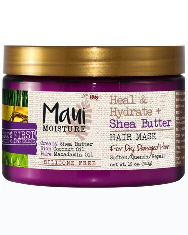 MAUI MOISTURE Heal &amp; Hydrate Shea Butter Hair Mask (12oz)