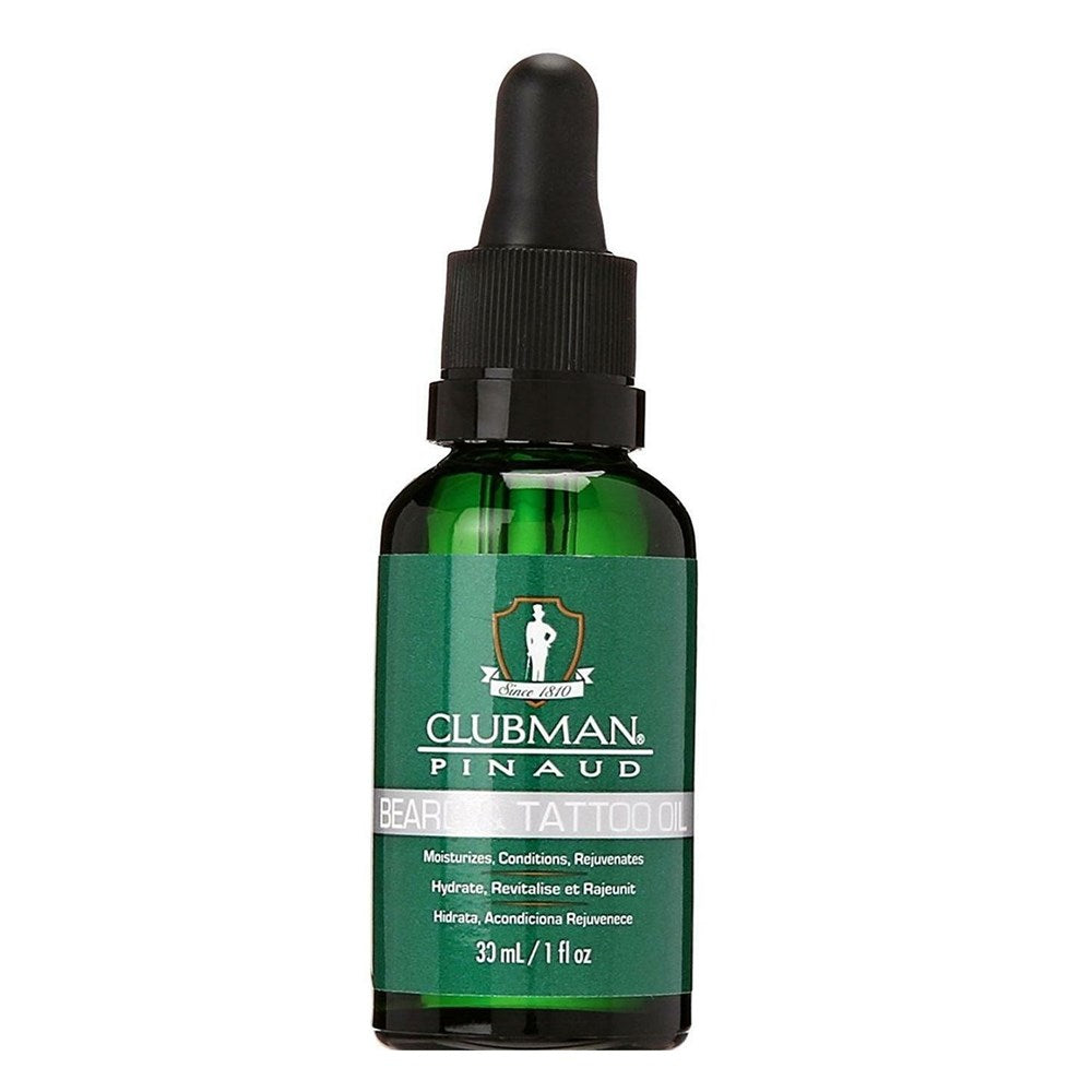 CLUBMAN Pinaud Beard &amp; Tattoo Oil (1oz)